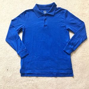 Faded Glory Long Sleeve Polo Shirt